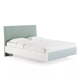 Двуспальная кровать с мягким изголовьем Turin TR1972.5