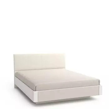 Двуспальная кровать с мягким изголовьем Turin TR1973.3