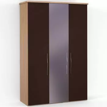 Трехдверный шкаф с зеркалом ASTI AS1215.8