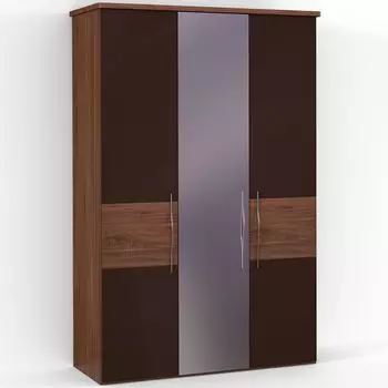 Трехдверный шкаф с зеркалом ASTI AS2215.6