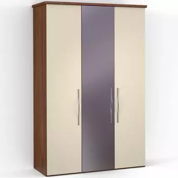 Трехдверный шкаф с зеркалом ASTI AS2215.7