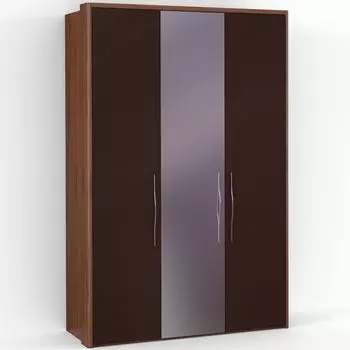 Трехдверный шкаф с зеркалом ASTI AS2515.8