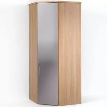 Угловой шкаф с зеркалом ASTI AS1206.10