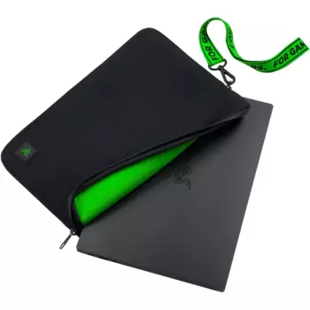 Чехол для ноутбука 13.3" RAZER Neoprene Sleeve V2, синтетический, черный (RC21-01440100-R3M1)
