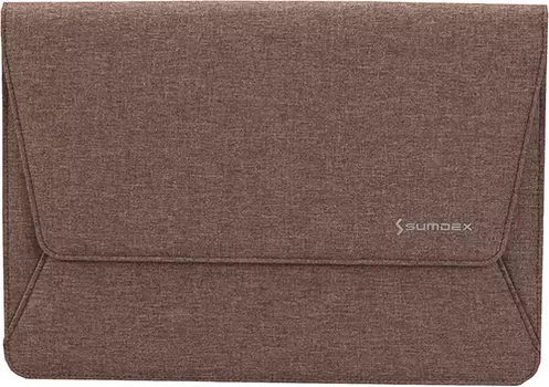 13" Чехол-папка Sumdex ICM-132BR, коричневый