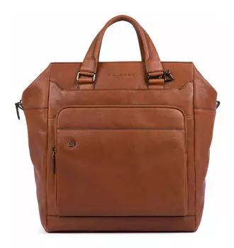 14.1" Сумка Piquadro Black Square, светло-коричневый (CA3982B3/CU)