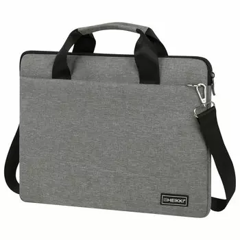 14" Портфель HEIKKI PROFITABLE, серый (272597)