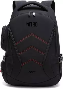 15.6" Рюкзак ACER Nitro OBG313, черный/красный (ZL.BAGEE.00G)