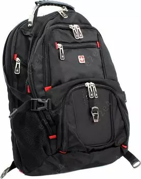 15.6" Рюкзак Continent BP-301, полиэстер, черный