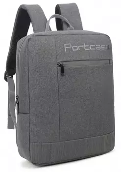 15.6" Рюкзак PORTCASE KBP-132GR, cерый