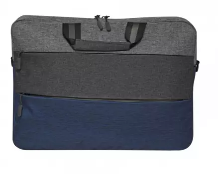 Сумка для ноутбука 15.6" Continent CC-212, серый/синий