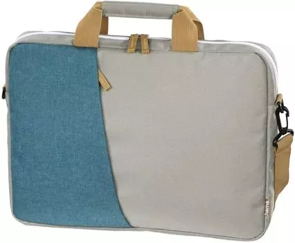 15.6" Сумка HAMA Florence, серый/бирюзовый (00217122)