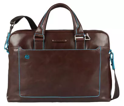 15.6" Сумка Piquadro Blue Square, коричневый (CA3335B2/MO)