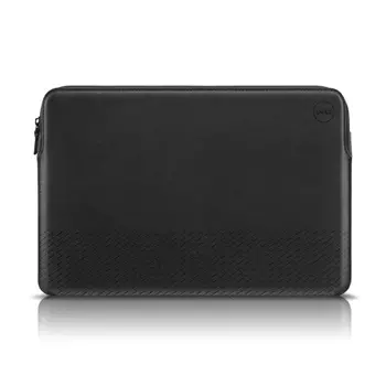 15" Чехол-папка Dell EcoLoop Leather Sleeve, черный (460-BDDS)