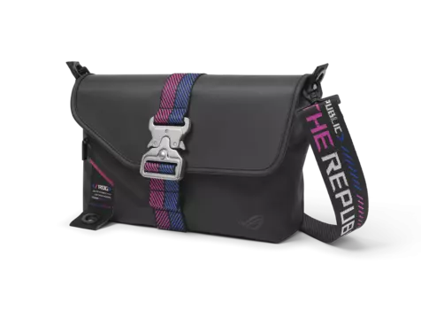 15" Сумка ASUS BC3000 ROG SLASH SLING BAG, черный (90XB0740-BME000)