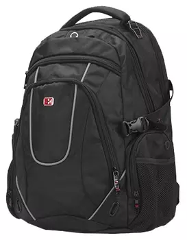16" Рюкзак Continent BP-304 BK, черный