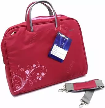 16" Сумка PortCase KCB-52, нейлон, розовый
