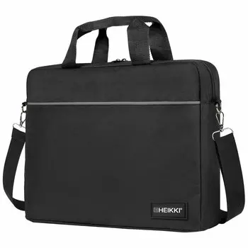17.3" Портфель HEIKKI MAXIMUM, черный/серый (272590)