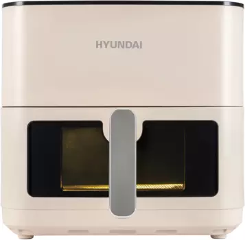 Аэрогриль Hyundai HYF-9086 2 кВт, 8 л, сливочный (HYF-9086)