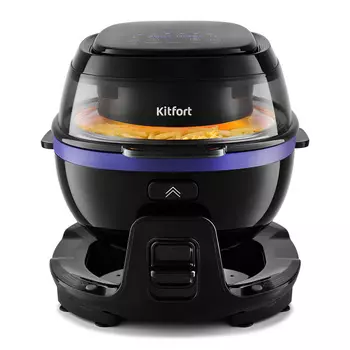 Аэрогриль Kitfort KT-2218-1 1400Вт, черный (KT-2218-1)
