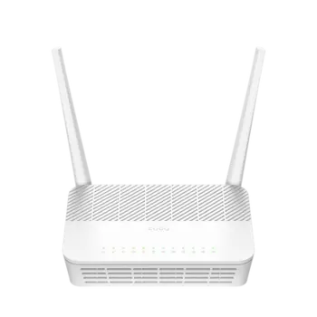 Абонентский терминал (ONT) Cudy GP1200V, 802.11a/b/g/n/ac, 2.4/5 Ггц, до 1.17 Гбит/с, WAN (XPON SC/APC) 1x2.5 Гбит/с, LAN 4x1 Гбит/с, внешних антенн: 2x5 дБи (GP1200V)