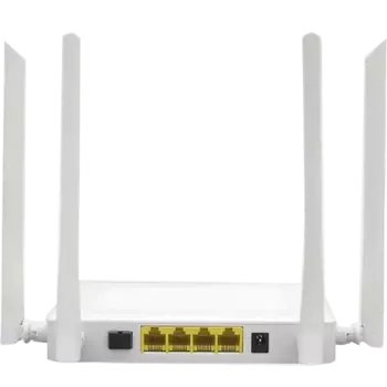 Абонентский терминал (ONU) SNR ONU-GPON-4G-DW-APC-C+, 802.11a/b/g/n/ac, 5 ГГц/2.4 ГГц, до 1.17 Гбит/с, WAN (GPON SC/APC) 1x1 Гбит/с, LAN 4x1 Гбит/с, внешних антенн: 4 (SNR-ONU-GPON-4G-DW-APC-C+)
