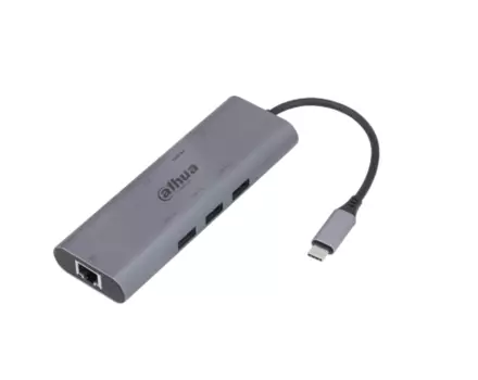 Адаптер Dahua DH-TC38, 3840x2160 (4K), USB Type-C, серый (DH-TC38)