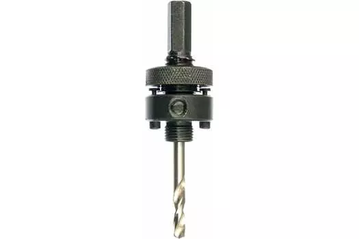 Адаптер держатель для BIM коронок Практика, хвостовик: 11 мм, листовой металл, пластик, ДСП, дерево, гипсокартон (036-094)