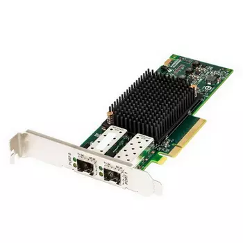 Адаптер FC Broadcom, 2xLC, 16 Гб/с, PCI-Ex8, Retail (LPE31002-M6)