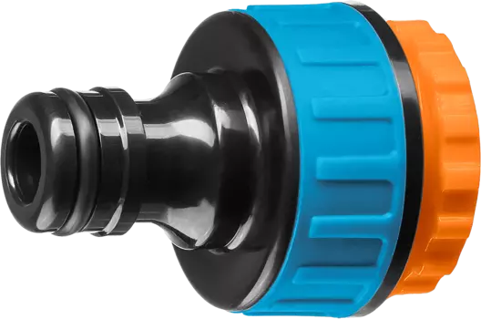 Адаптер GRINDA PROLine, 1/2" (13 мм) - 3/4" (19 мм), пластик/резина, штуцерный с внутренней резьбой (8-426405/8-426405_z01)