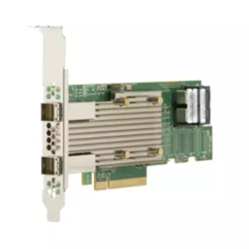 Адаптер HBA Broadcom 9400-8i8e, SAS/SATA/NVMe 12G, 16-port (miniSAS HD), PCI-Ex8, SGL (05-50031-02)