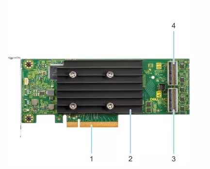 Адаптер HBA Dell HBA355i, SAS 12G, PCI-Ex8, OEM (405-AAXW)