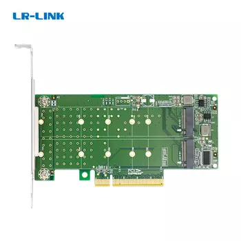 Адаптер LR-LINK, 2x NVMe M.2 SSD, PCI-Ex8 (LRNV95N8)