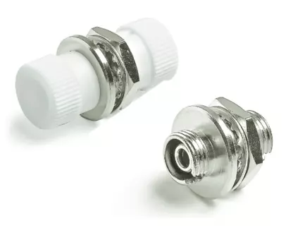 Адаптер оптический проходной FC, симплекс, многомодовый, белый Hyperline FA-S00Z-FC/FC-N/WH-SL (FA-S00Z-FC/FC-N/WH-SL)