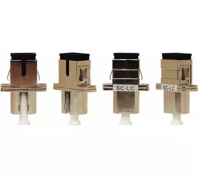 Адаптер оптический SC/LC (UPC), симплекс, одномодовый, серебристый TopLAN (TOP-LC/SC-SM)