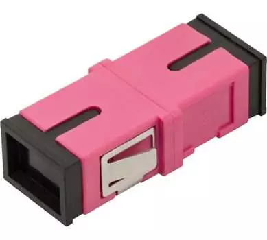 Адаптер оптический SC PC, симплекс, OM4, пурпурный LANMASTER LAN-SC/NF-AM-OM4 (LAN-SC/NF-AM-OM4)