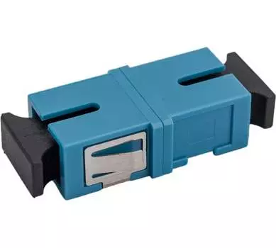 Адаптер оптический SC (UPC), симплекс, одномодовый, синий LANMASTER (LAN-SC/NF-AM-SM)