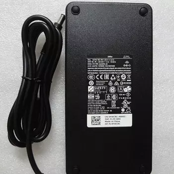 Адаптер питания ноутбука сетевой DELL J938H для Dell, 240Вт, 19.5V, 12.3A, черный (DE240-OR)
