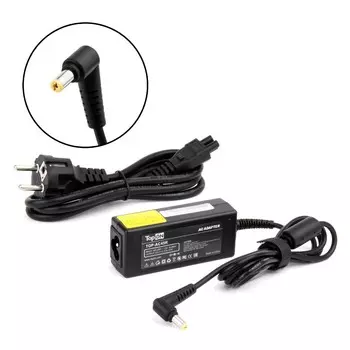 Адаптер питания ноутбука сетевой TopON для Acer, 45 Вт, 19 В, 2.37А, черный (TOP-AC45R)