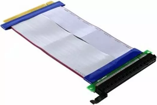 Адаптер райзер (RiserCard) PCI-Ex16(M)/PCI-Ex16(F), 0.18m, Espada (EPCI EM-PCI EFX16)