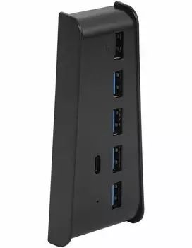 Адаптер Redline HS-PS5027 для Sony PlayStation 5, черный (УТ000024637)