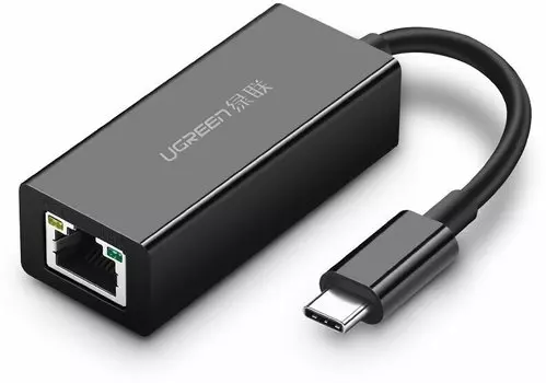 Адаптер UGREEN US236, RJ45, черный (50307_)