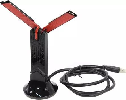 Адаптер Wi-Fi ASUS USB-AC68, 802.11a/b/g/n/ac, 2.4 / 5 ГГц, до 1.9 Гбит/с, USB, внешних антенн: 2