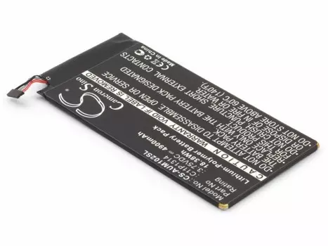 Аккумулятор CameronSino CS-AUM102SL, 3.75V, 4900mAh, Li-pol для Asus MeMO Pad 10" ME102A (C11P1314) (P106.00015)