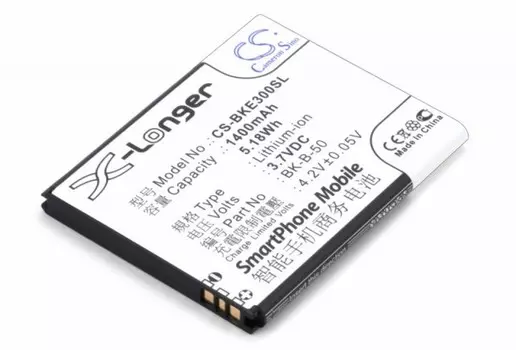 Аккумулятор CameronSino CS-BKE300SL для BBK VIVO S9, S11, S12 (BK-B-50), Li-Ion, 1400, 3.7V (P104.00820)