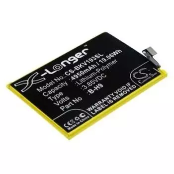 Аккумулятор CameronSino CS-BKV193SL/BKV193SL для BBK Y19 2019, V1934, Li-Pol, 4950mAh, 3,85V