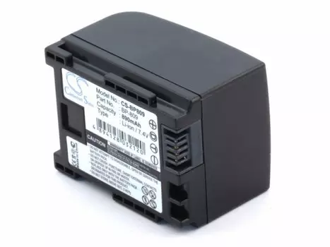 Аккумулятор CameronSino CS-BP809, 890mAh, 7.4V для Canon BP-807, BP-809, BP-819 (P105.00106)