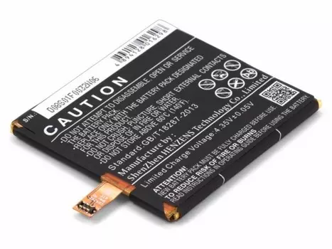 Аккумулятор CameronSino CS-BQ500SL/GYA1407 для BQ Aquaris E5 HD, Li-Pol, 2500, 3.8V (P104.00830)