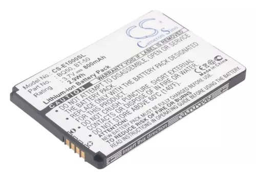 Аккумулятор CameronSino CS-E1000SL/BA250, BL3630B.435, BQ50, BT50, BT51, CFNN1037, CFNN1039, SNN5659A, SNN5743A, SNN5744A, SNN5766A, SNN5766B, SNN5771, SNN5771A, SNN5783, SNN5786A, SNN5804A, SNN5814A для Motorola C168i, C290, KRZR K1m, Q, V190, V195, V235, V323, V325, V360, V361, V365, W220, W375, W490, W755, 3.7V, 800 мА·ч (CS-E1000SL)