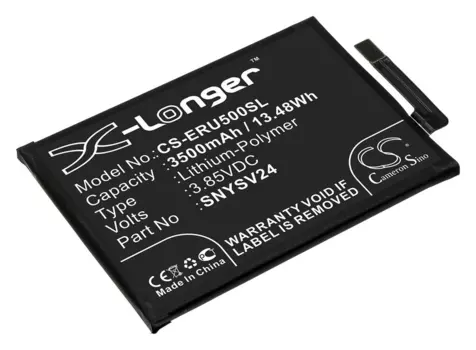 Аккумулятор CameronSino CS-ERU500SL/ERU500SL для Sony Xperia 10 II, XQ-AU42, XQ-AU5, XQ-AU51, Xperia 10 Mk.2,, Li-Pol, 3500mAh, 3.85V (P104.01713)